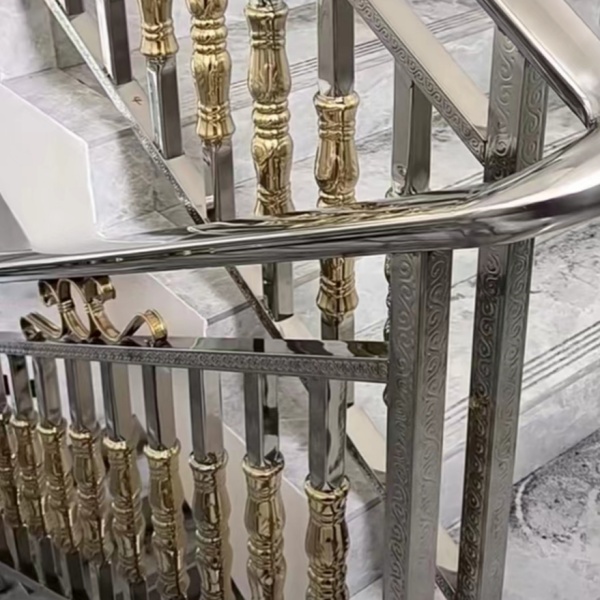 扶手用304不锈钢祥云花管